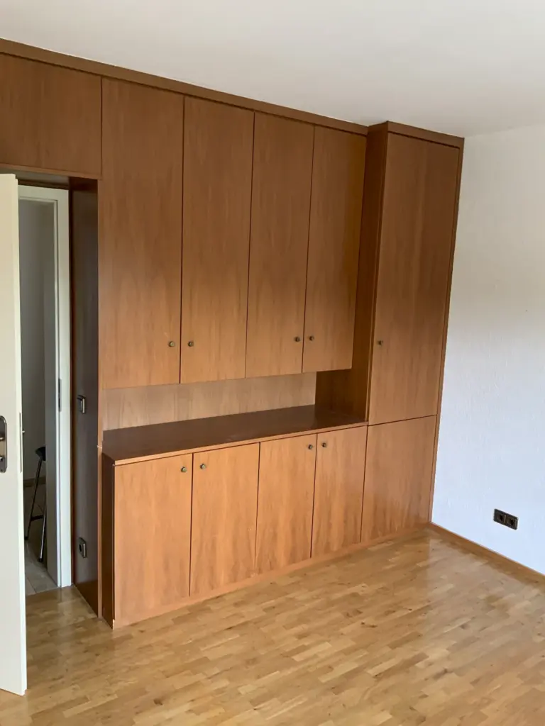 Bestandsaufnahme Einbaumöbel Arbeitszimmer