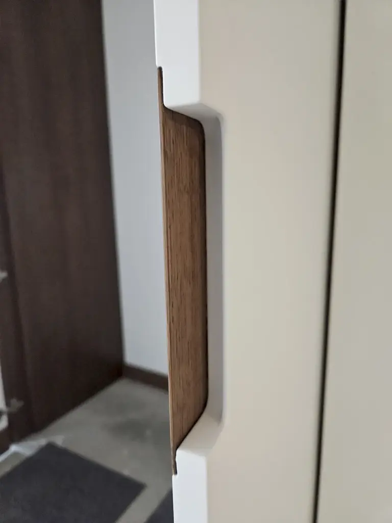 Details, Griffe an einem Bibliotheksschrank