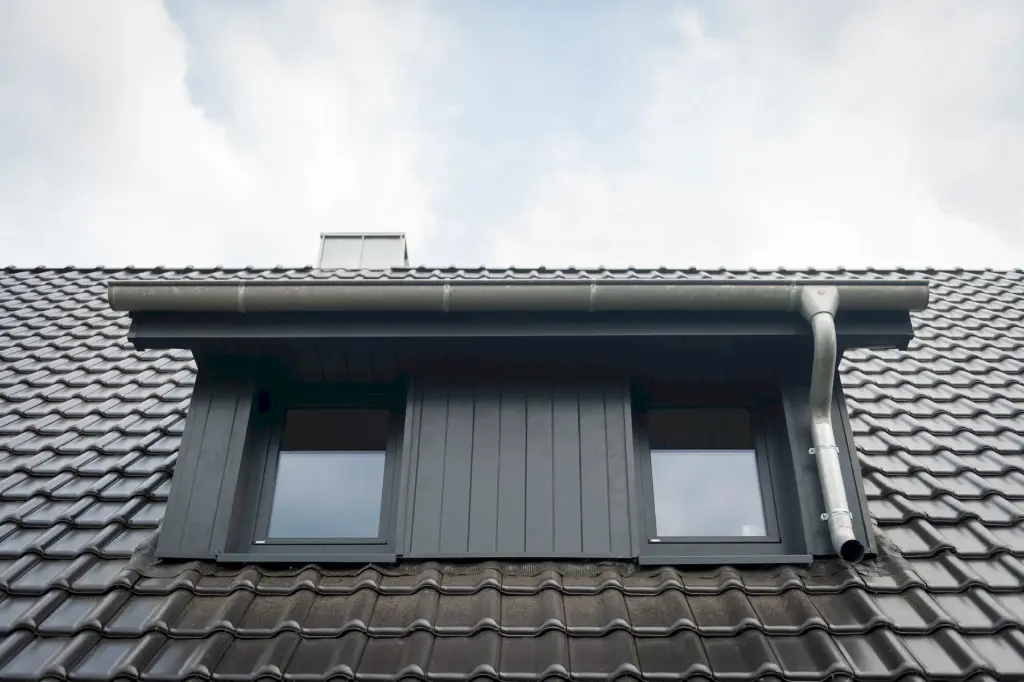 Fenster in Dachgaube