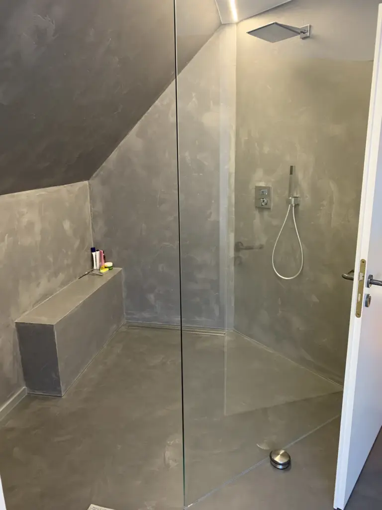 Ebenerdige Dusche