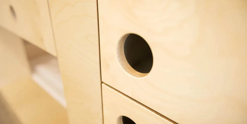 Organisation und Stauraum, Theke