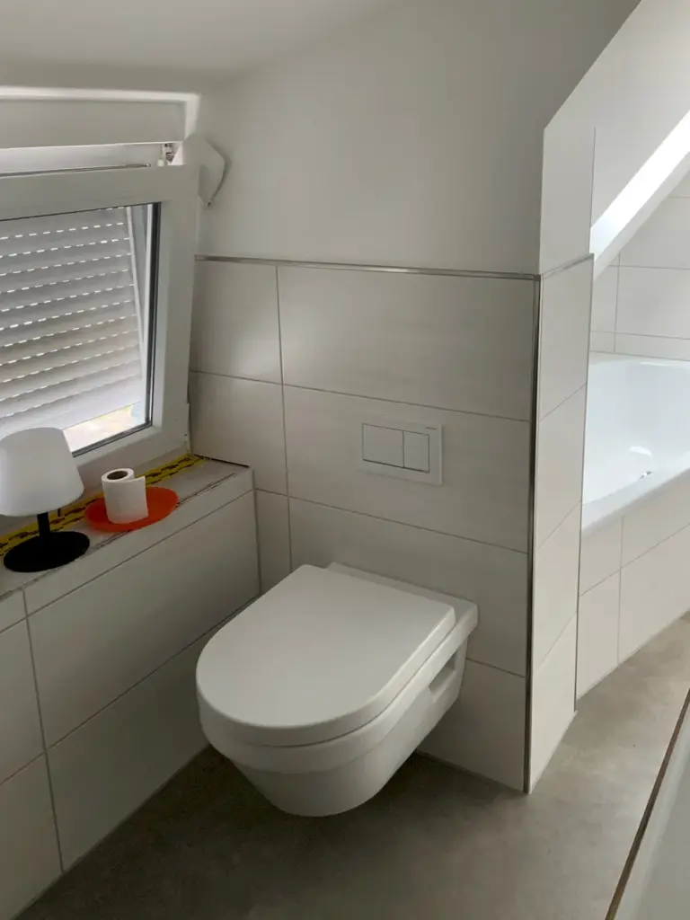 Fertige Installation Badezimmer
